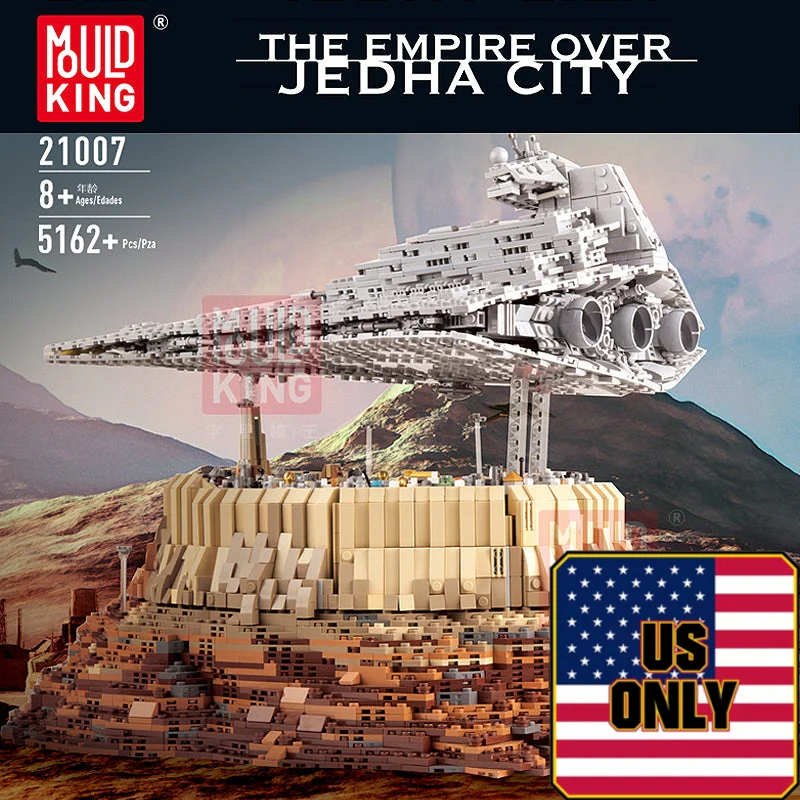 Mould King 21007 The Empire over Jedha City OVP US Warehouse Version - YWOBB
