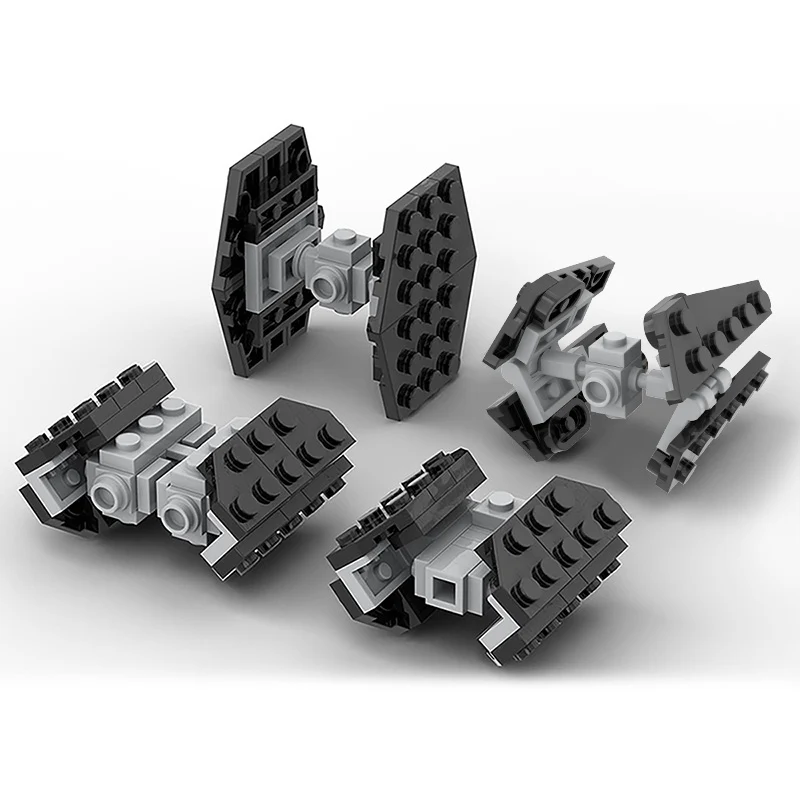 MOC 35570 Micro Imperial TIE Fighters - YWOBB