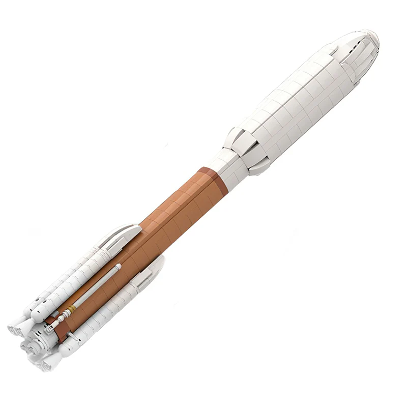 GOBRICKS MOC 47289 Ultimate Atlas V (Saturn V scale) - YWOBB