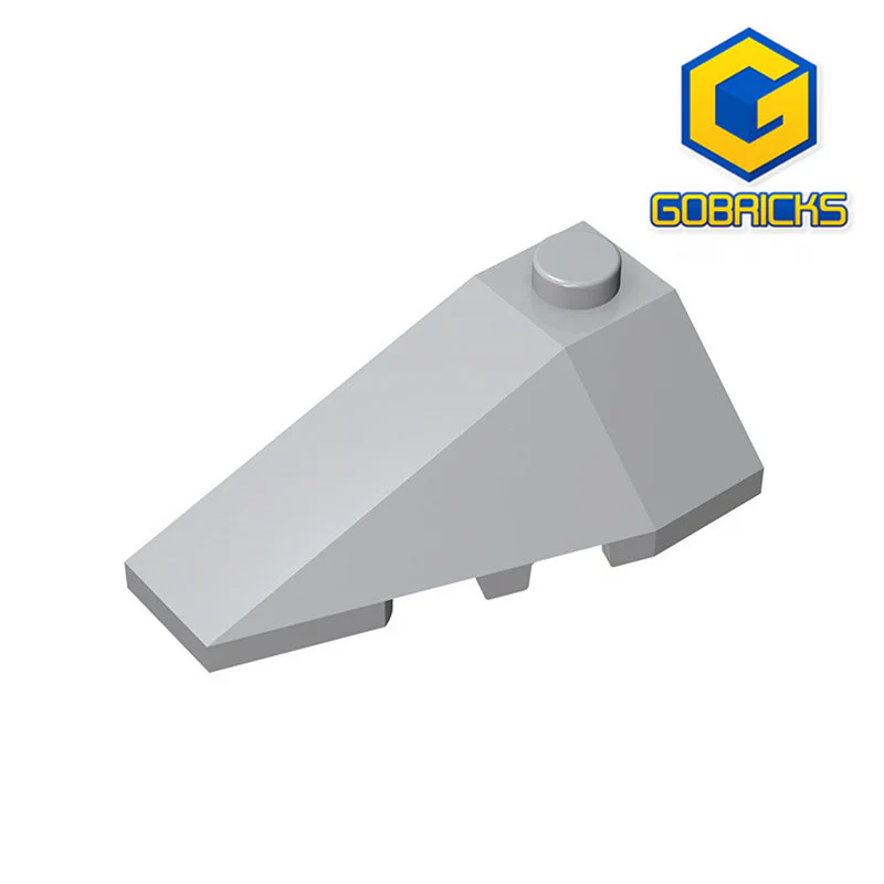GOBRICKS GDS-755 Wedge 4 x 2 Triple Left - YWOBB