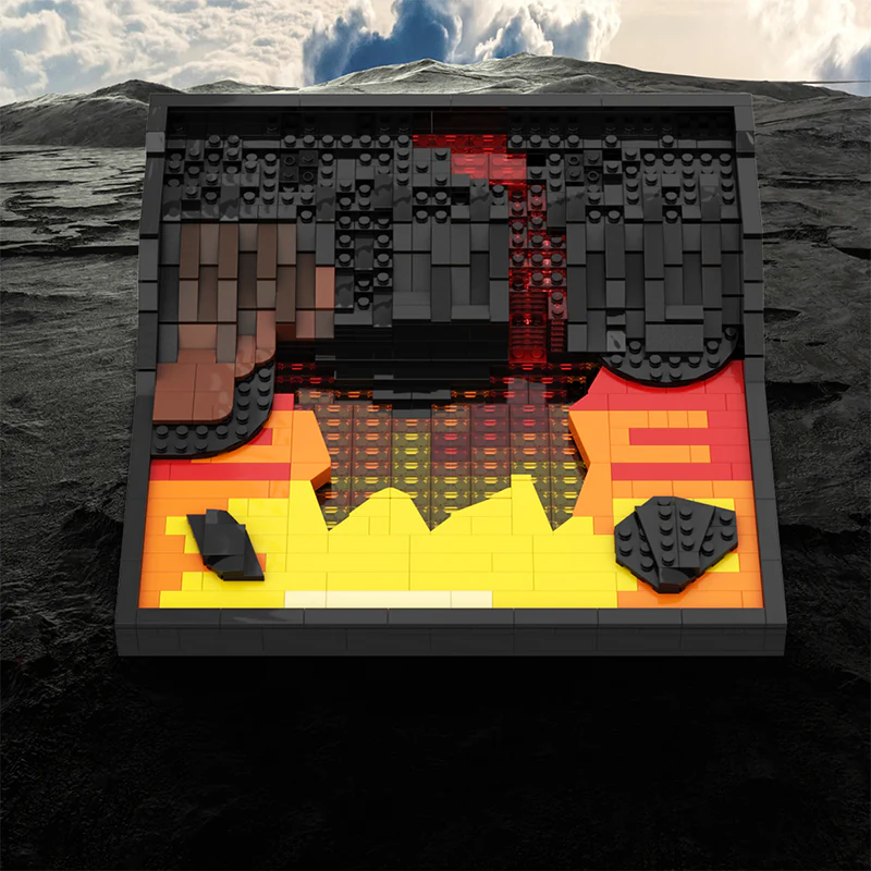 GOBRICKS MOC 144660 battle of mustafar - YWOBB