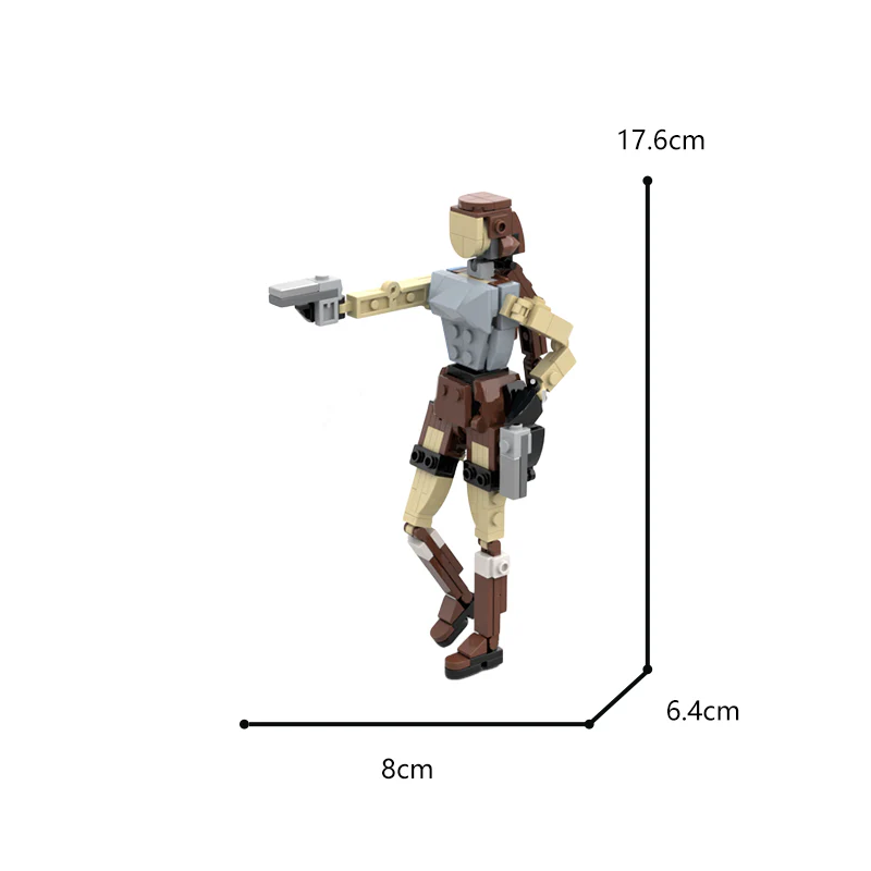 MOC C9137 Tomb Raider (Lora Kraft) - YWOBB