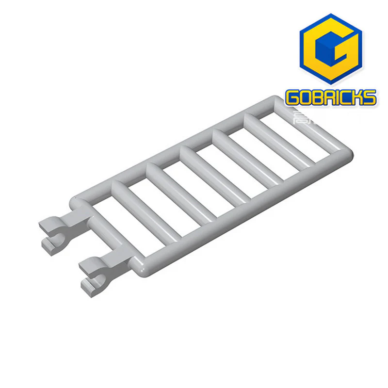 GOBRICKS GDS-988 Bar 7 x 3 with 2 Clips - YWOBB