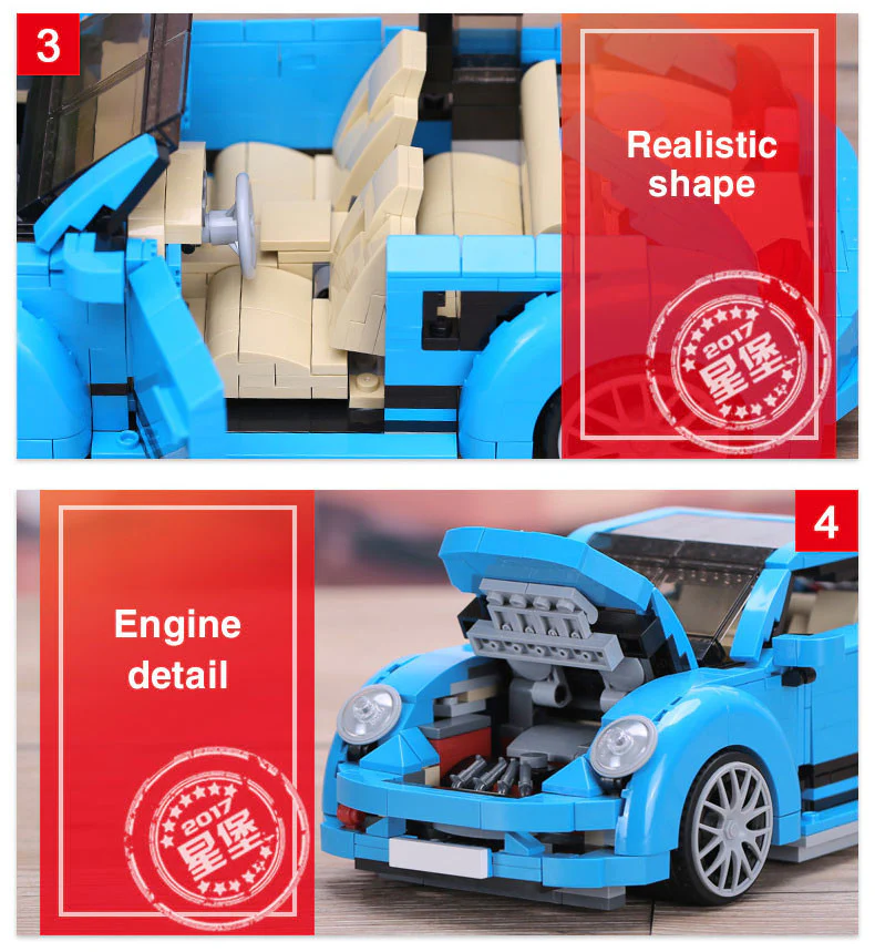 XINGBAO XB-03015 The Beetle Car - YWOBB
