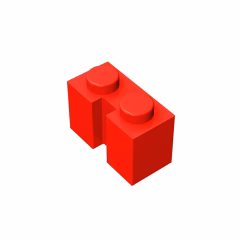 GOBRICKS GDS-798  Modified 1 x 2 with Groove - YWOBB