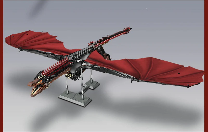 18K K89  the Game of Thrones Dragons - YWOBB