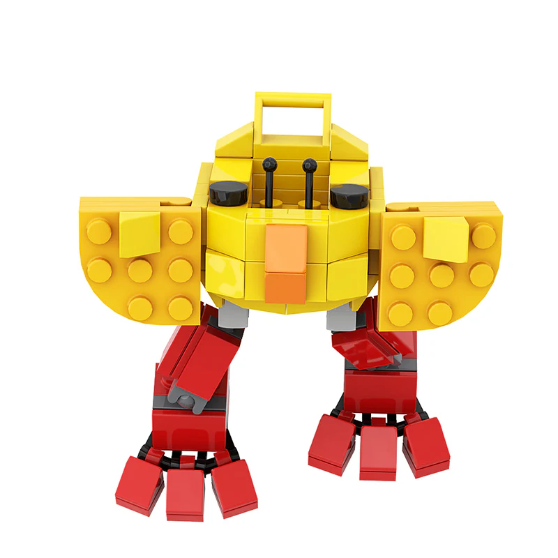 GOBRICKS MOC 143820 Easter Chick Mech - YWOBB