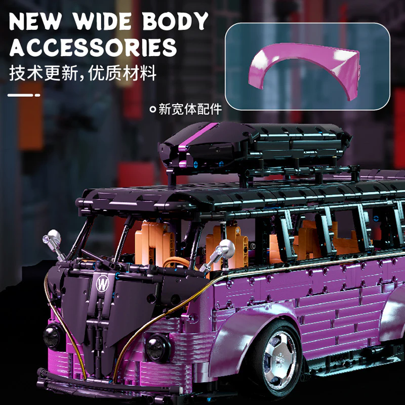 TGL T5022B 1:8 Volkswagen T2 Touring RV Camper - YWOBB