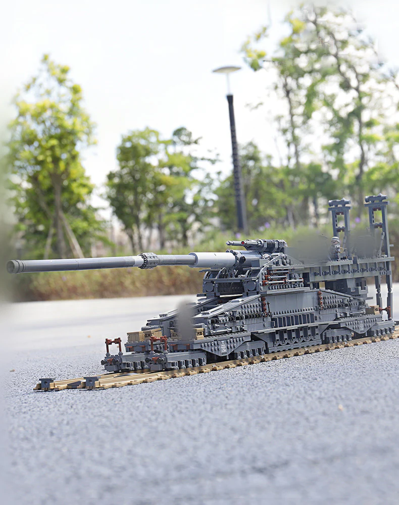 KAZI KY10005 1:72 German 80cm H[E] Railway Gun 