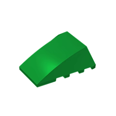 GOBRICKS GDS-730 Wedge 4 x 4 No Studs - YWOBB