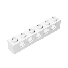 GOBRICKS GDS-626  Brick 1 x 6 with Holes - YWOBB