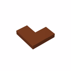 GOBRICKS GDS-567 Tile 2 x 2 Corner - YWOBB