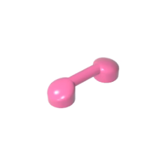 GOBRICKS GDS-1534 Bar 1 x 3 with 2 Stud Receptacles (Radio Handle / Telephone Handset) - YWOBB