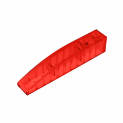 GOBRICKS GDS-655  Curved 6 x 1 - YWOBB