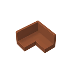 GOBRICKS GDS-1042 Panel 2 x 2 x 1 Corner - YWOBB