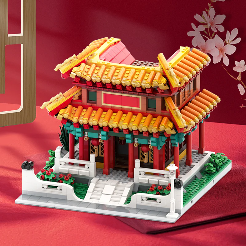 GOBRICKS MOC 67779 Chinese Temple - YWOBB