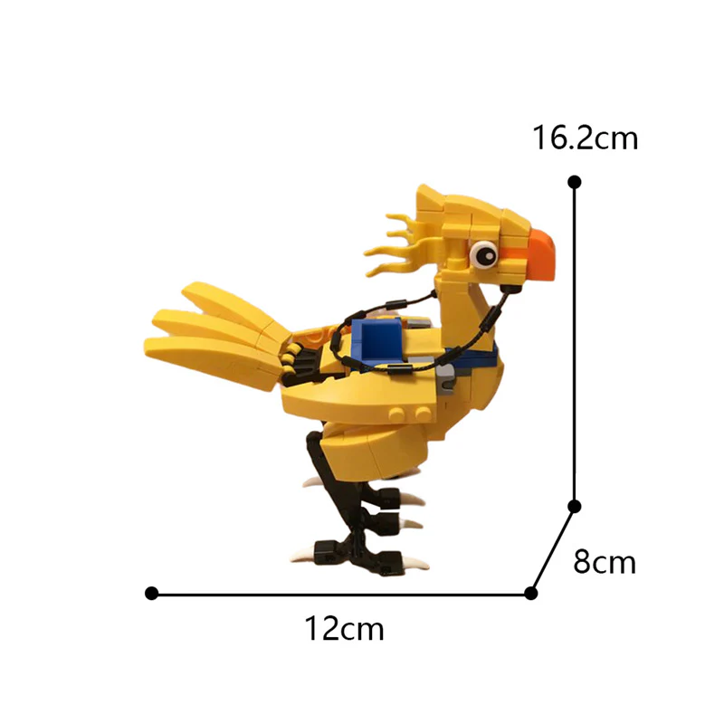 MOC F-C7627 final fantasy chocobo - YWOBB