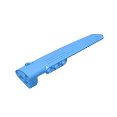 GOBRICKS GDS-1332 Panel Fairing # 5 Long Smooth, Side A - YWOBB