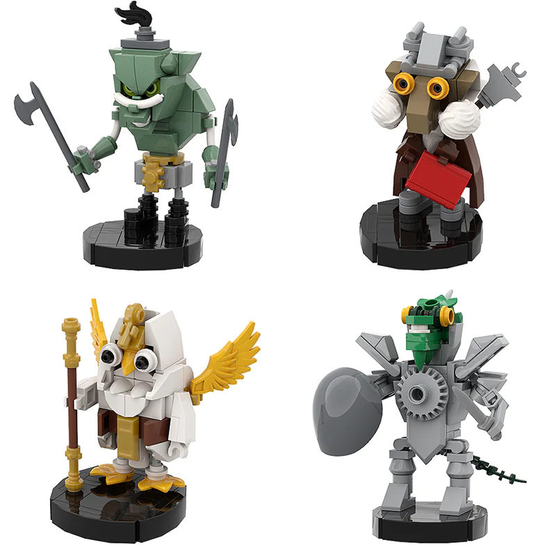 GOBRICKS MOC A1110Y01 Dungeons and Dragons 01 - YWOBB