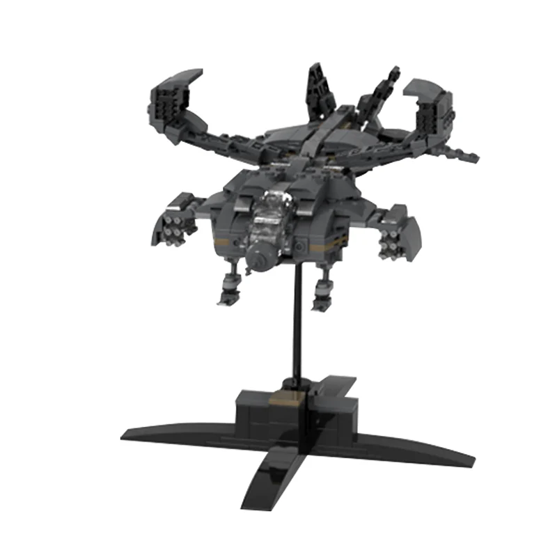 GOBRICKS MOC 128311 Micro Aliens Series PART I : UD-4L Dropship Landing Type - YWOBB