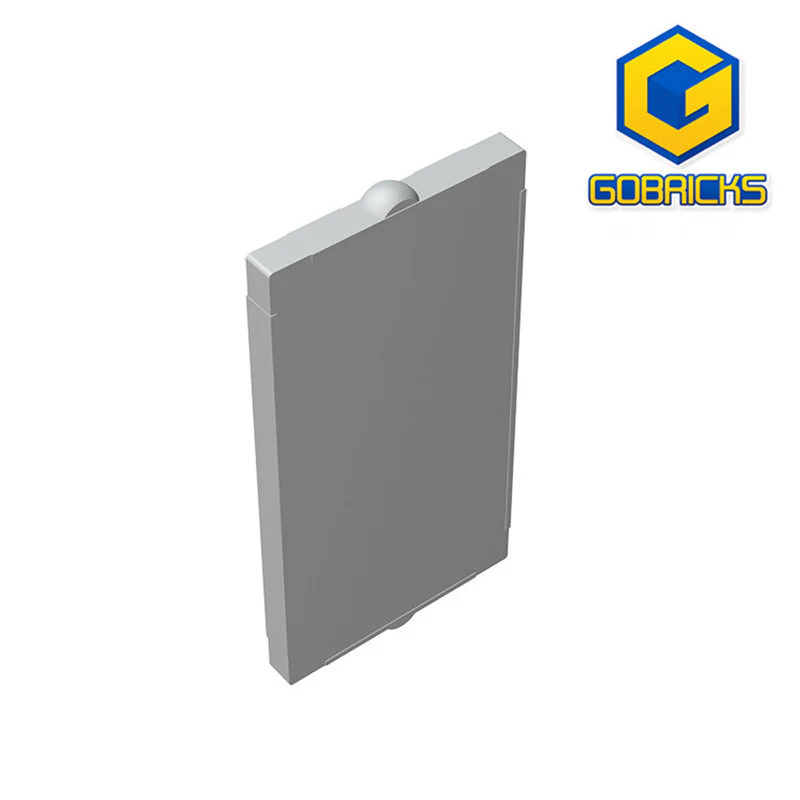 GOBRICKS GDS-879 Glass for Window 1 x 2 x 3 Flat Front - YWOBB