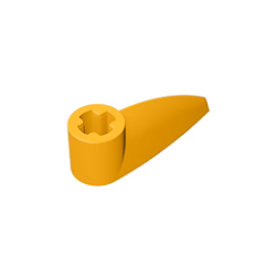 GOBRICKS GDS-1360 Bionicle 1 x 3 Tooth with Axle Hole - YWOBB