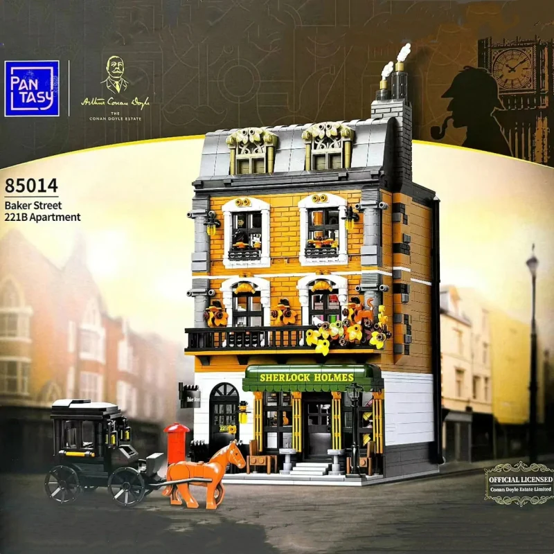 PANTASY 85014 Sherlock Holmes Baker Street 221B Apartment