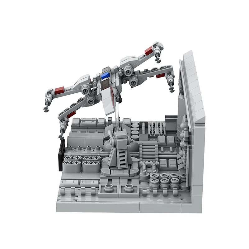 GOBRICKS MOC 138797 Death Star Trench Run - YWOBB