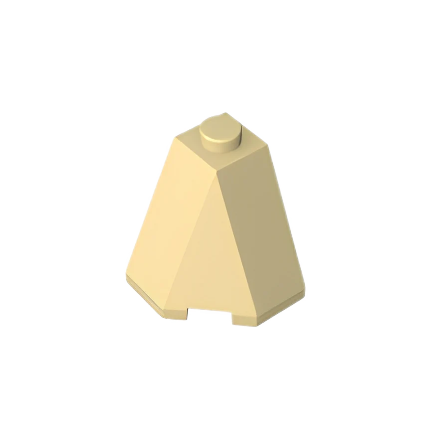 GOBRICKS GDS-90181 Wedge 2 x 2 x 2 Slope 65 Corner - YWOBB