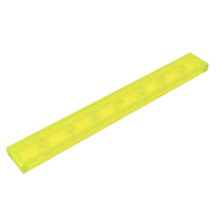 GOBRICKS GDS-565 Tile 1 x 8 - YWOBB