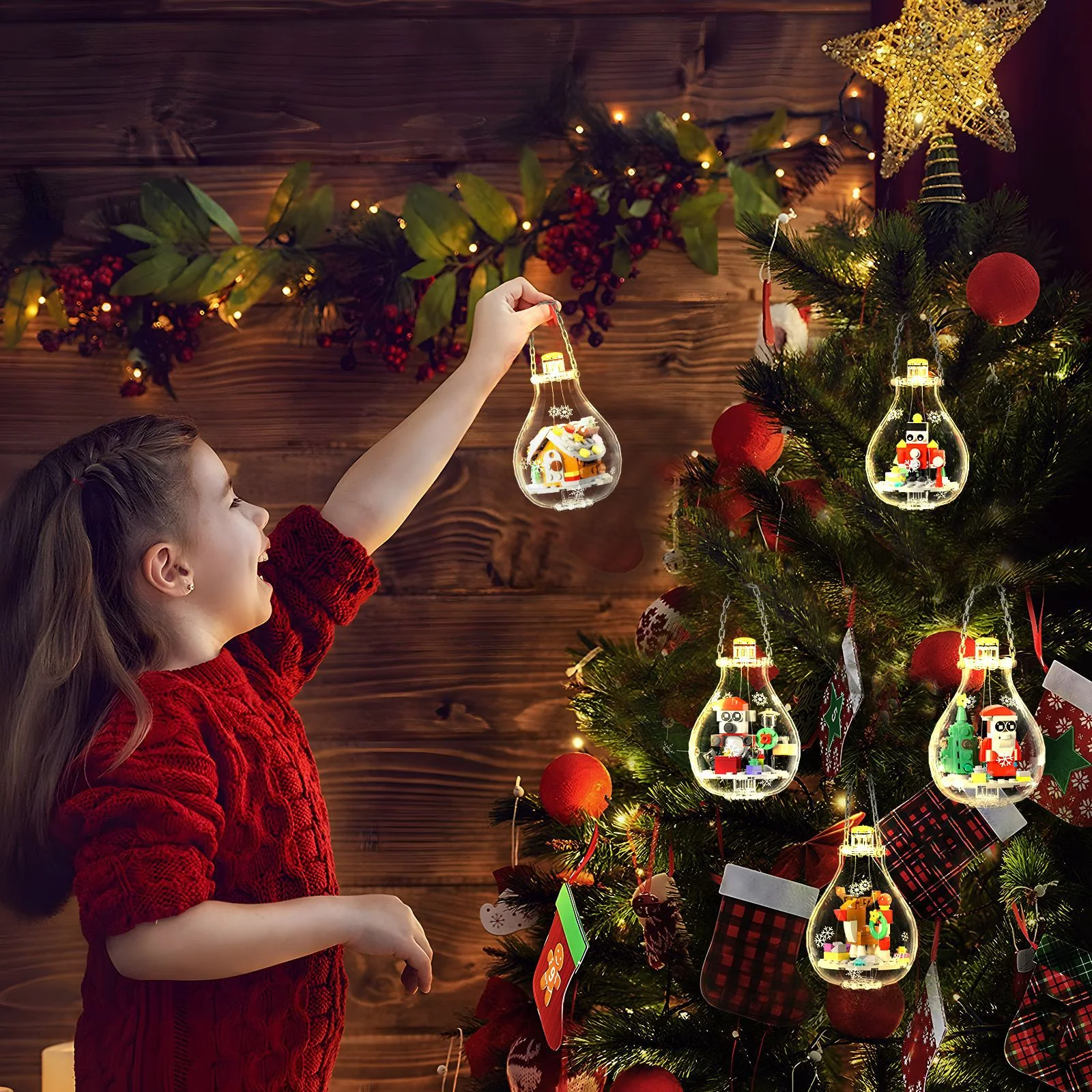MOC F-C9557 Christmas tree ornaments - YWOBB