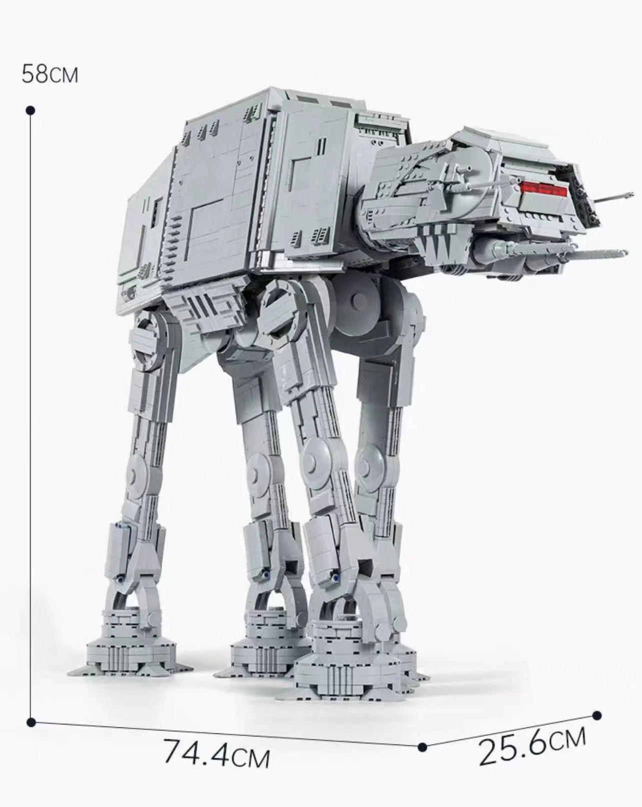 Mould King 21015 Minifig Scale AT-AT w/ Interior OVP EU Warehouse Version - YWOBB
