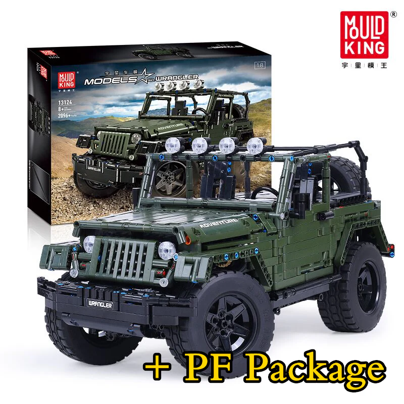 Mould King 13124 1:8 WRANGLER - YWOBB