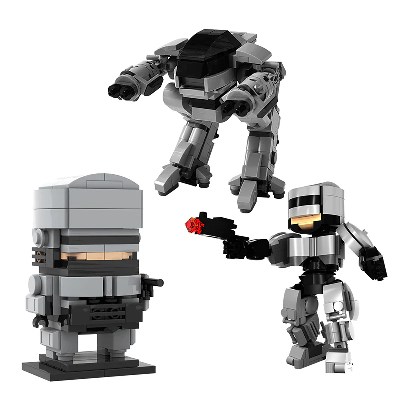 GOBRICKS MOC A0456 RoboCop Figure - YWOBB