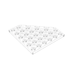 GOBRICKS GDS-702  Plate 6 x 6 Cut Corner - YWOBB