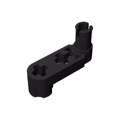 GOBRICKS GDS-966 Modified Crank / Pin 1 x 3 - Axle Holes - YWOBB