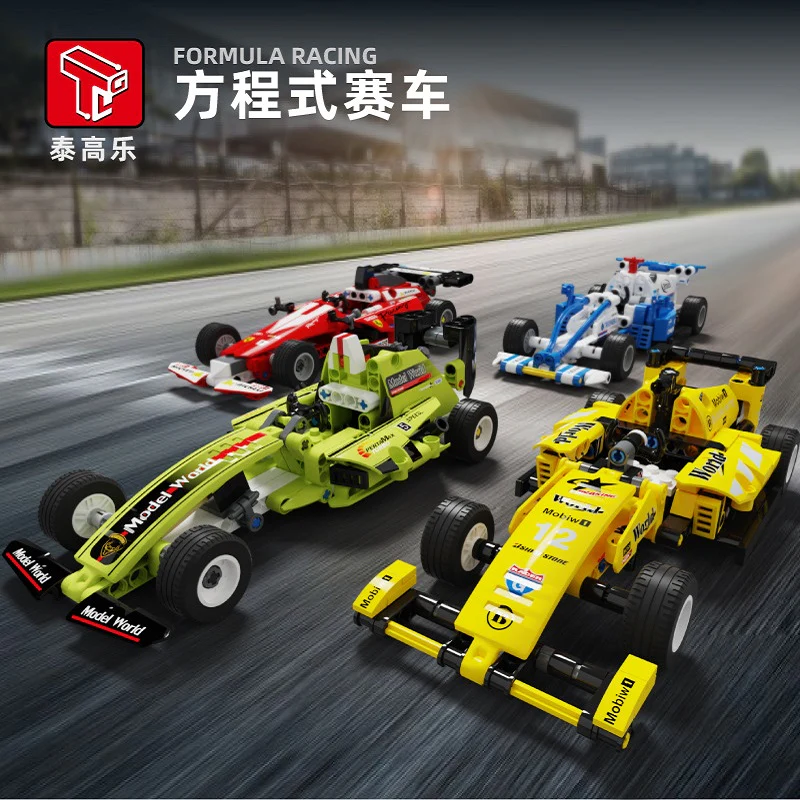 TGL T1001-1004 Pull Back Racing Cars - YWOBB