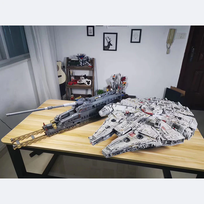 KAZI KY10005 1:72 German 80cm H[E] Railway Gun 