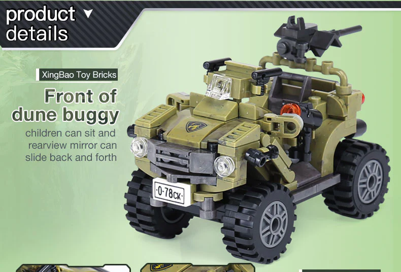 XINGBAO XB-06010 The Oprah Sand Car - YWOBB