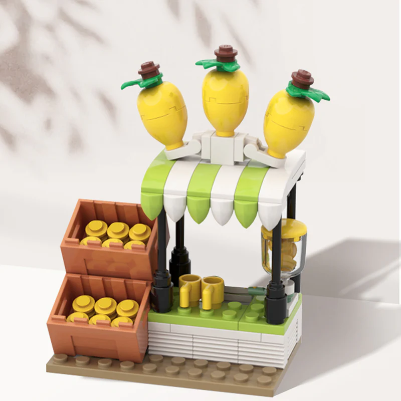 GOBRICKS MOC 136372 Lemonade Stand - YWOBB