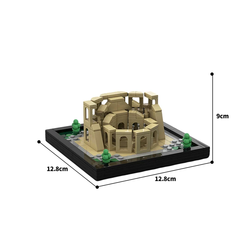 GOBRICKS MOC 160779 Colosseum - Microscale - YWOBB