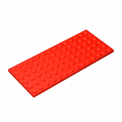 GOBRICKS GDS-527 Plate 6 x 14 - YWOBB