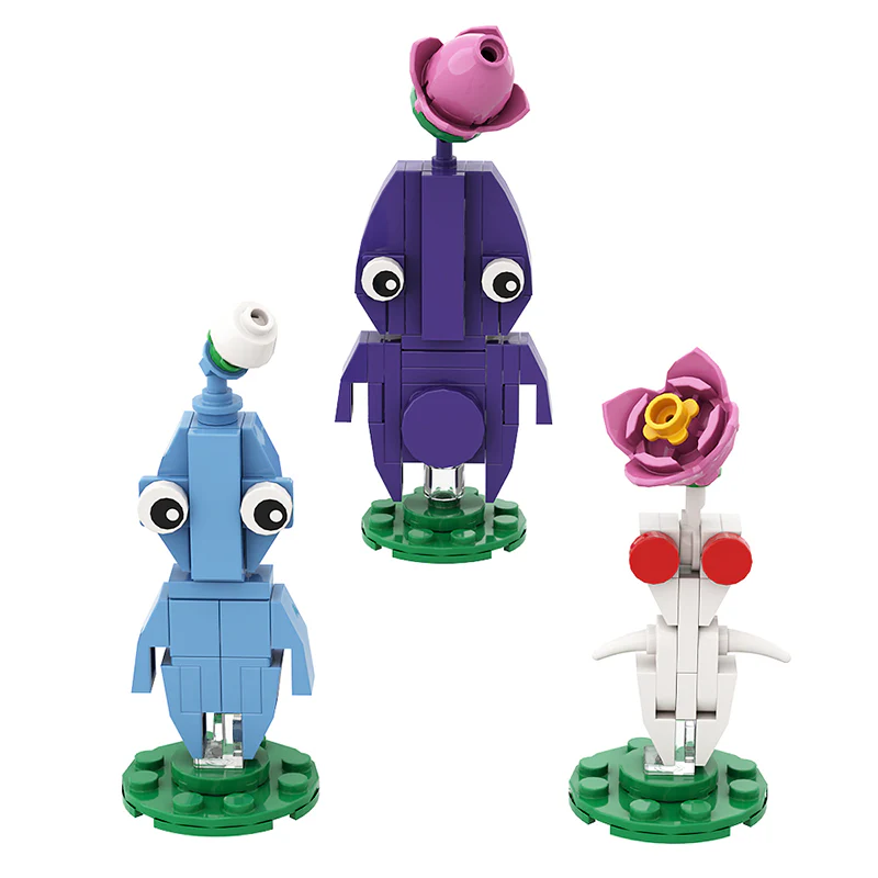 GOBRICKS MOC A1078Y02 Pikmin 02 - YWOBB