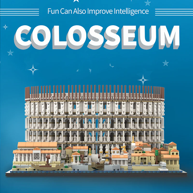 GOBRICKS MOC 123064 Colosseum - YWOBB