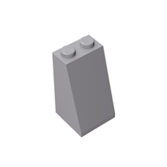 GOBRICKS GDS-1404 Slope 75 2 x 2 x 3 - Solid Studs - YWOBB