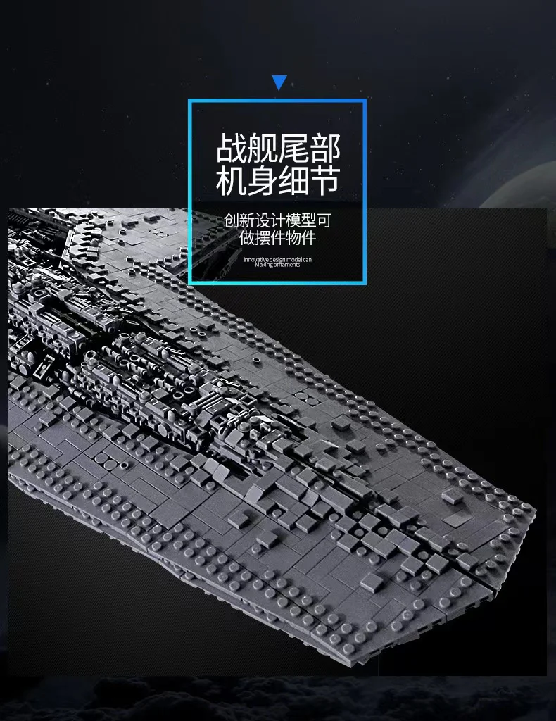 Mould King 13134 Executor class Star Dreadnought OVP US Warehouse Version - YWOBB
