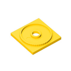 GOBRICKS GDS-893 Turntable 4 x 4 Square Base, Locking - YWOBB