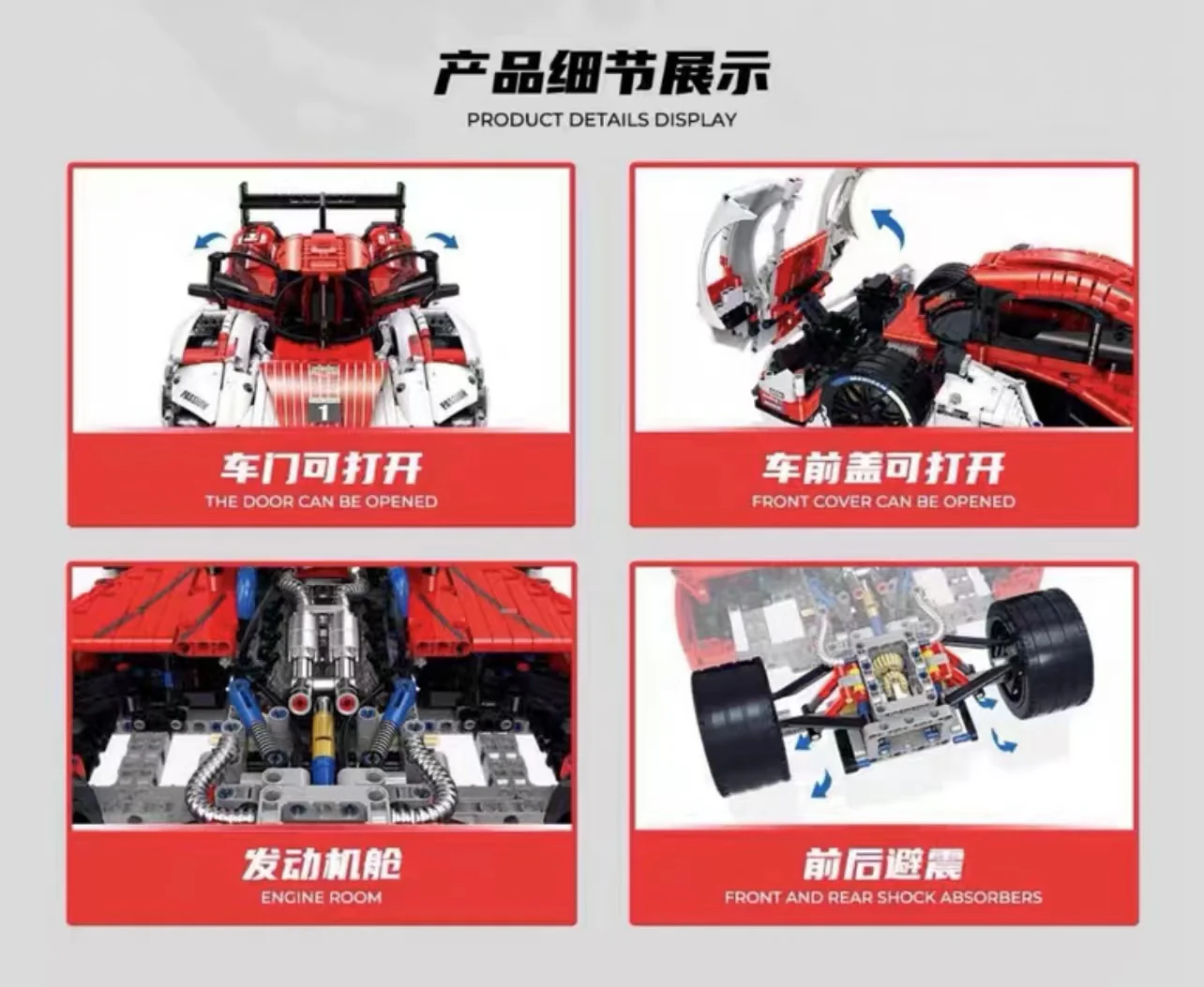 GULY 10615 Porsche 963 Sportcar - YWOBB