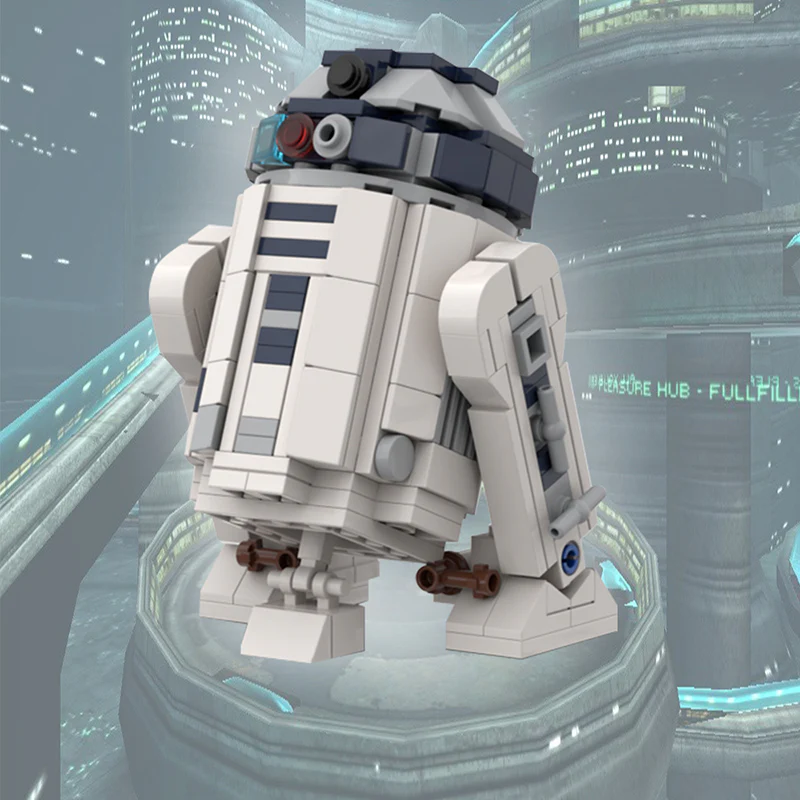 GOBRICKS MOC 6266 Mini UCS R2-D2 - YWOBB