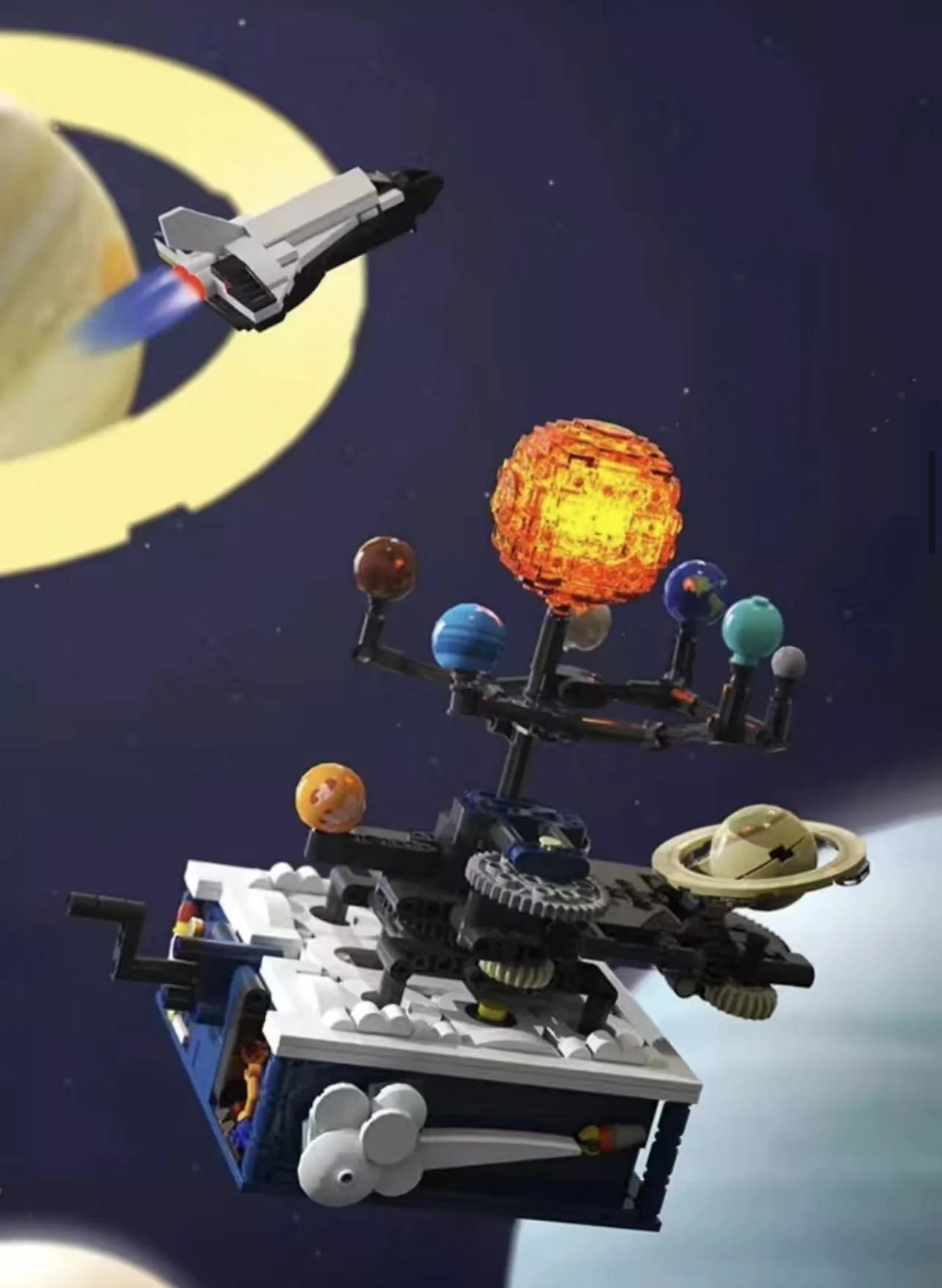 TUOMU T5002  Space Exploration Rotating the Solar System - YWOBB